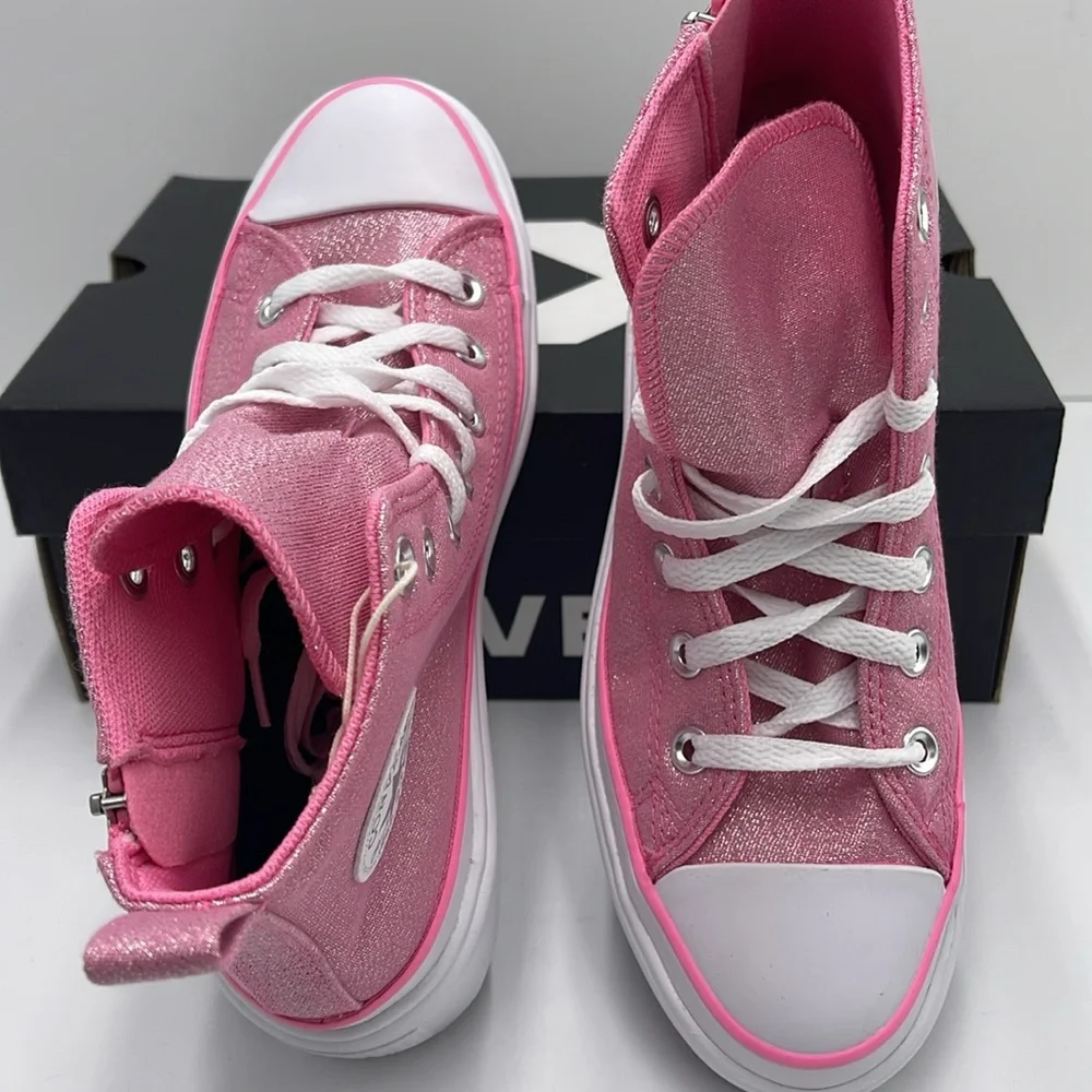 Converse WMNS A05230C
CTAS LUGGED LIFT HI OOPS PINK/WHITE/BLK Platform Sneakers - Picture 11 of 16